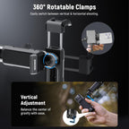 Neewer 10103501 Bluetooth Side Handle Phone Clamp SSD Holder