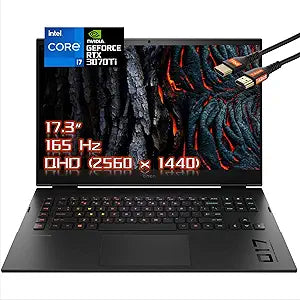 HP OMEN 17.3" 165Hz Gaming Laptop, RTX 3070Ti, i7-12700H