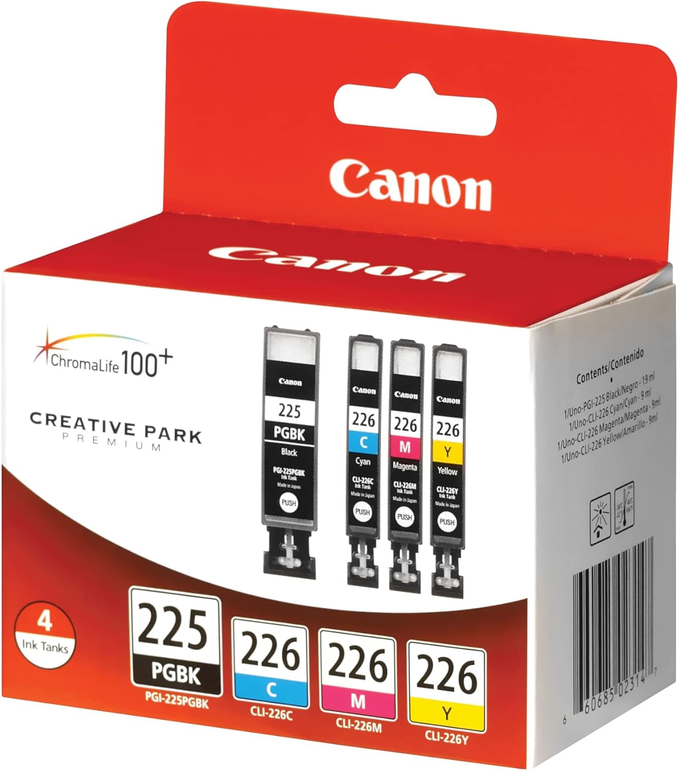 Canon PGI225/CLI226 Color Ink Multi-Pack