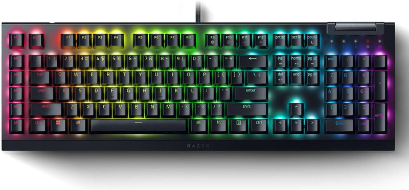 Razer RZ03-04701900-R3U1 BlackWidow V4 X Yellow Switch Keyboard — main product image