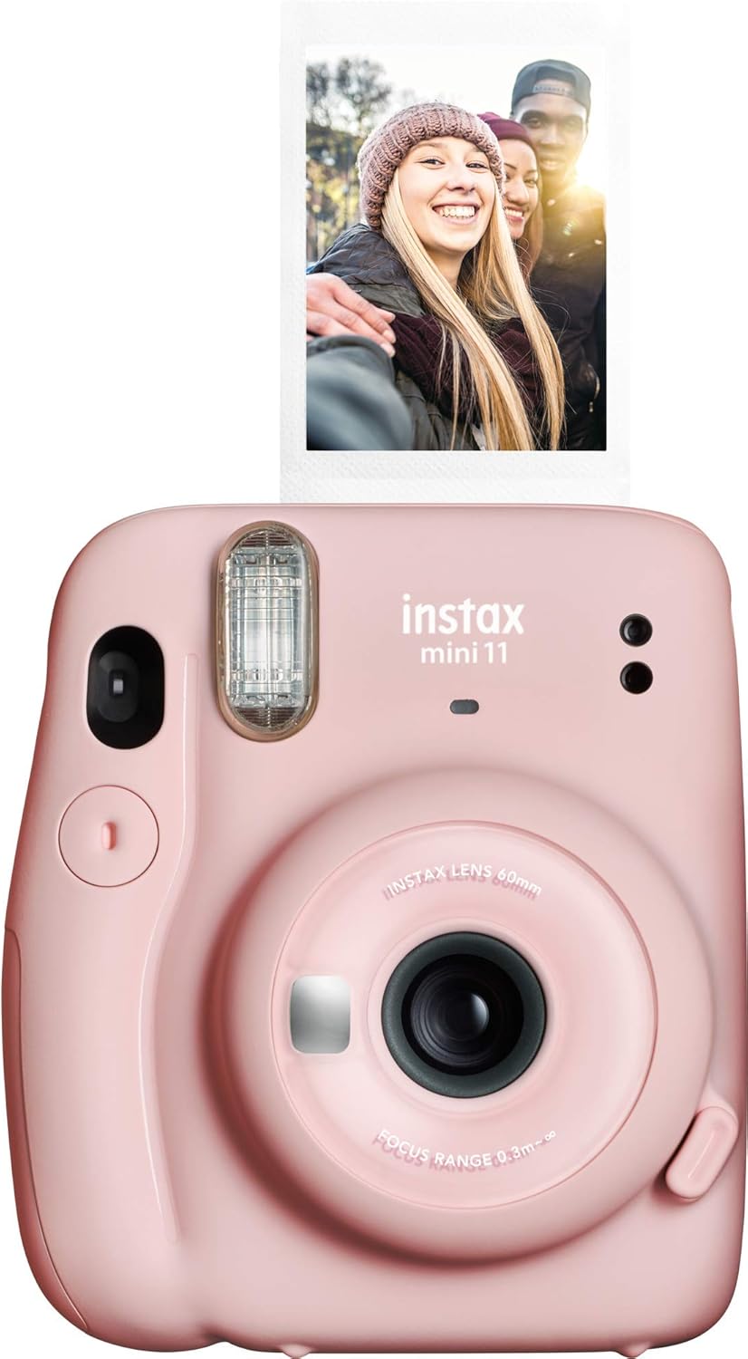 Fujifilm 16655211 Instax Mini 11 Instant Camera Blush Pink