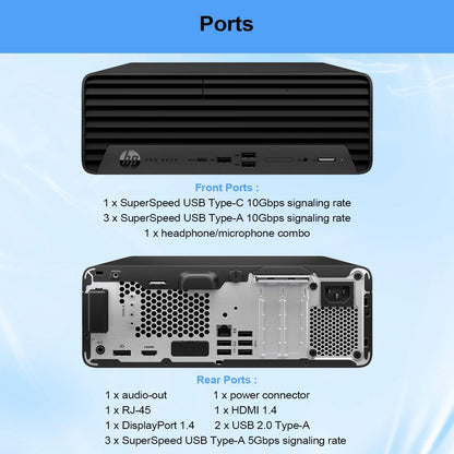 HP Core i5 ProDesk 400 G9 SFF Desktop PC 32GB 1TB SSD