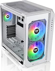 Thermaltake CA-1Q6-00M6WN-00 View 51 Snow ARGB E-ATX Case — main product image