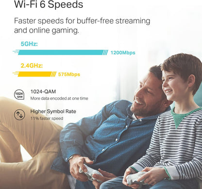 TP-Link Deco X20 (2-Pack) AX1800 Mesh WiFi 6 System