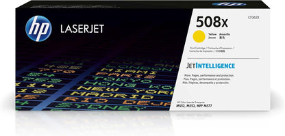 HP 508X Yellow High-Yield LaserJet Toner Cartridge