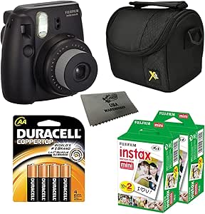 Fujifilm Instax Mini 8 Camera 5-in-1 Set Black — main product image
