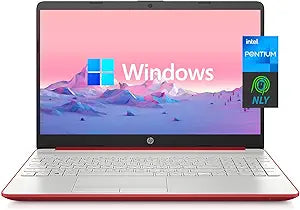 HP 15.6" Laptop: Pentium Quad-Core, 8GB RAM, 512GB SSD, Windows OS