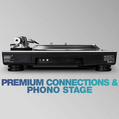 Reloop AMS-RP-7000-MK2-SLV Professional Direct Drive Turntable