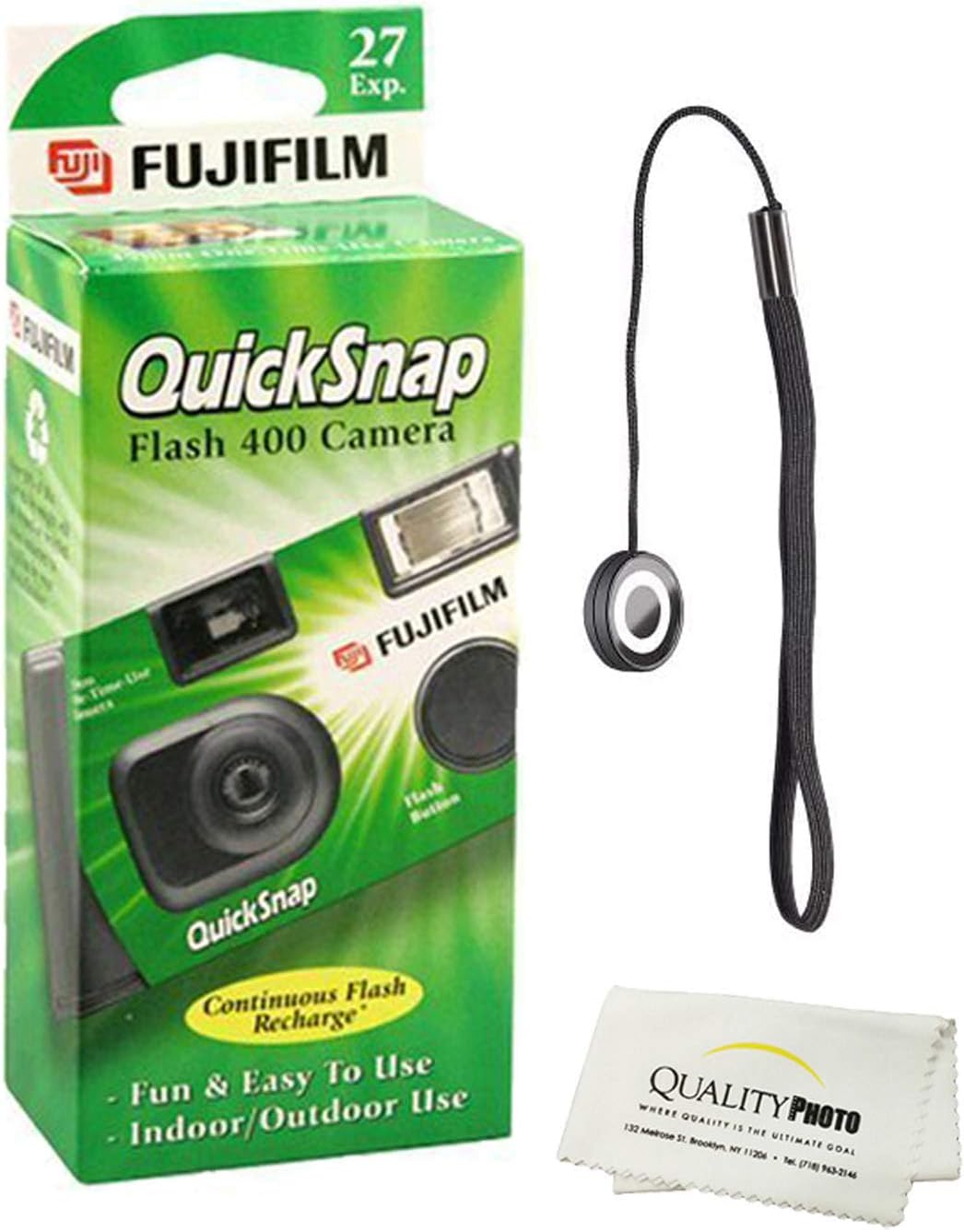 Fujifilm 3216575164 QuickSnap Flash 400 Camera Kit