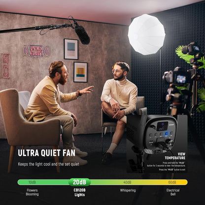 Neewer CB120B 120W LED Video Light 2700K-6500K