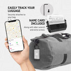 Pelican PP051216 AirTag Luggage Tag with Name Card - Black