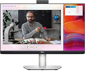 Dell S2422HZ 24-inch FHD Video Conferencing Monitor USB-C