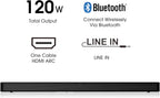 Hisense HS205G 2.0Ch 120W DTS Virtual:X Sound Bar