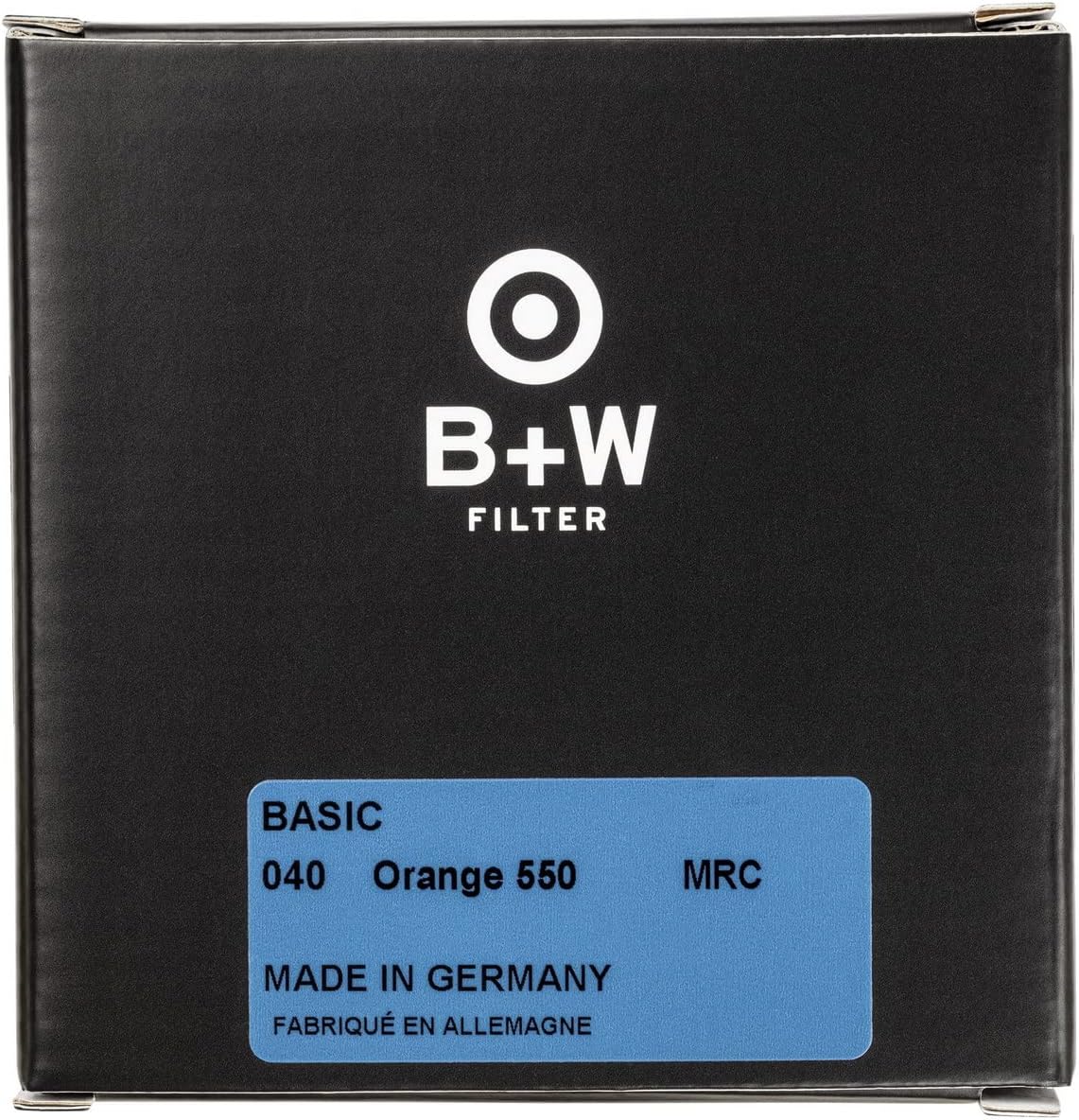 B+W 1102656 49mm Basic Black & White Orange MRC Filter