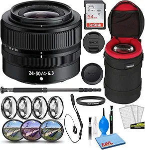 Nikon 20096 NIKKOR Z 24-50mm Lens Kit (Renewed)