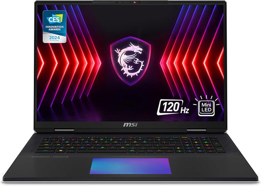 MSI TITAN18HX14036 Titan 18" i9 RTX 4090 MiniLED UHD+ Gaming Laptop