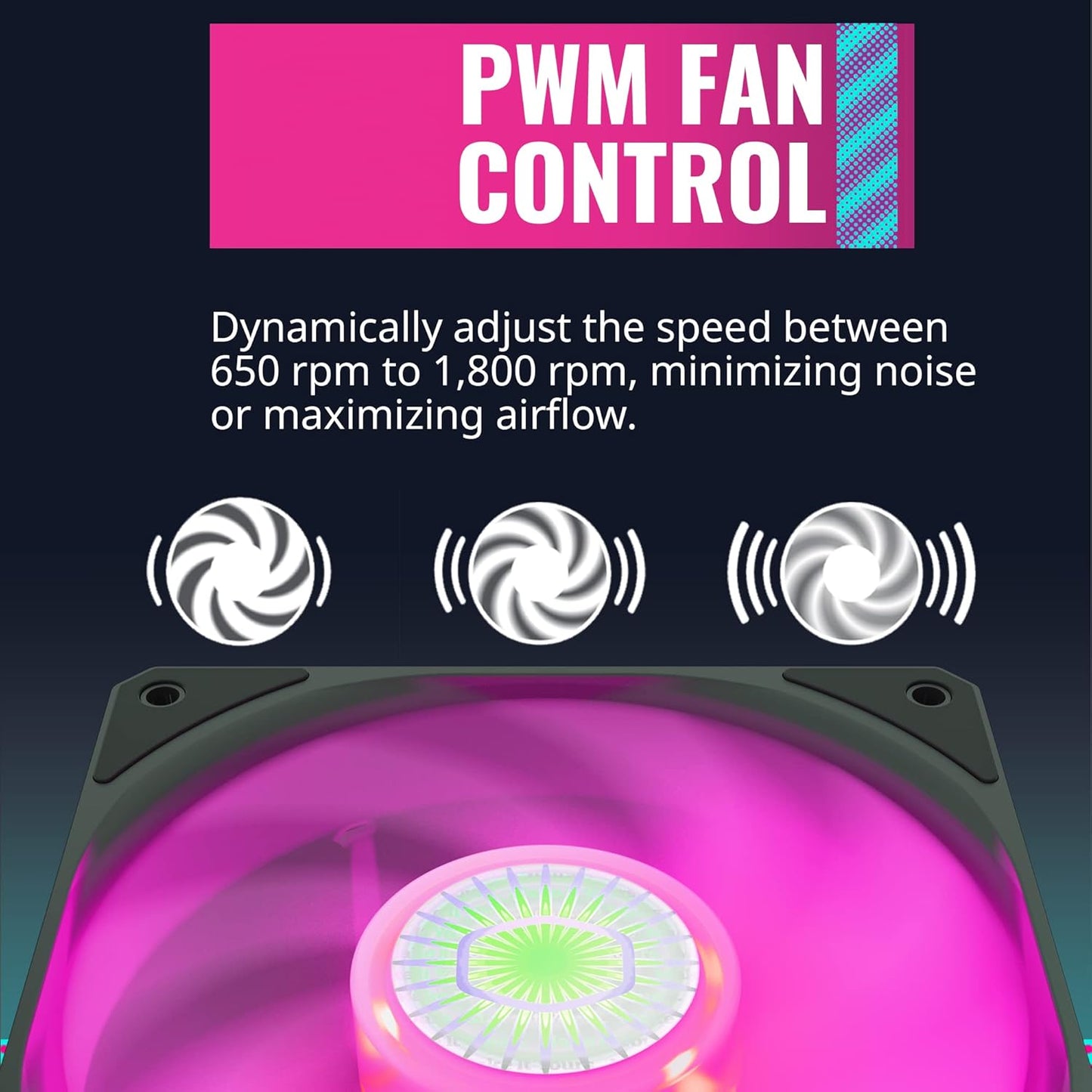 Cooler Master SickleFlow 120 V2 RGB Case Fan
