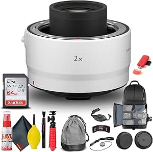 Canon 4114C002 RF 2X Extender Teleconverter Kit Renewed
