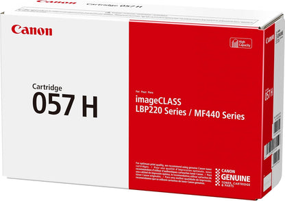 Canon 057 H High Capacity Black Toner Cartridge