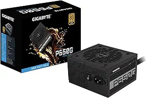 Gigabyte GP-P650G-US 650W 80+ Gold Power Supply — main product image
