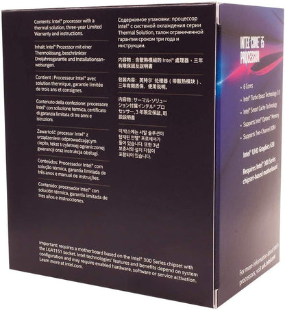 Intel BX80684I58400 Core i5-8400 6-Core Desktop Processor