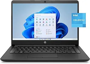 HP 14 Flagship Laptop Celeron N4020 64GB eMMC MousePad