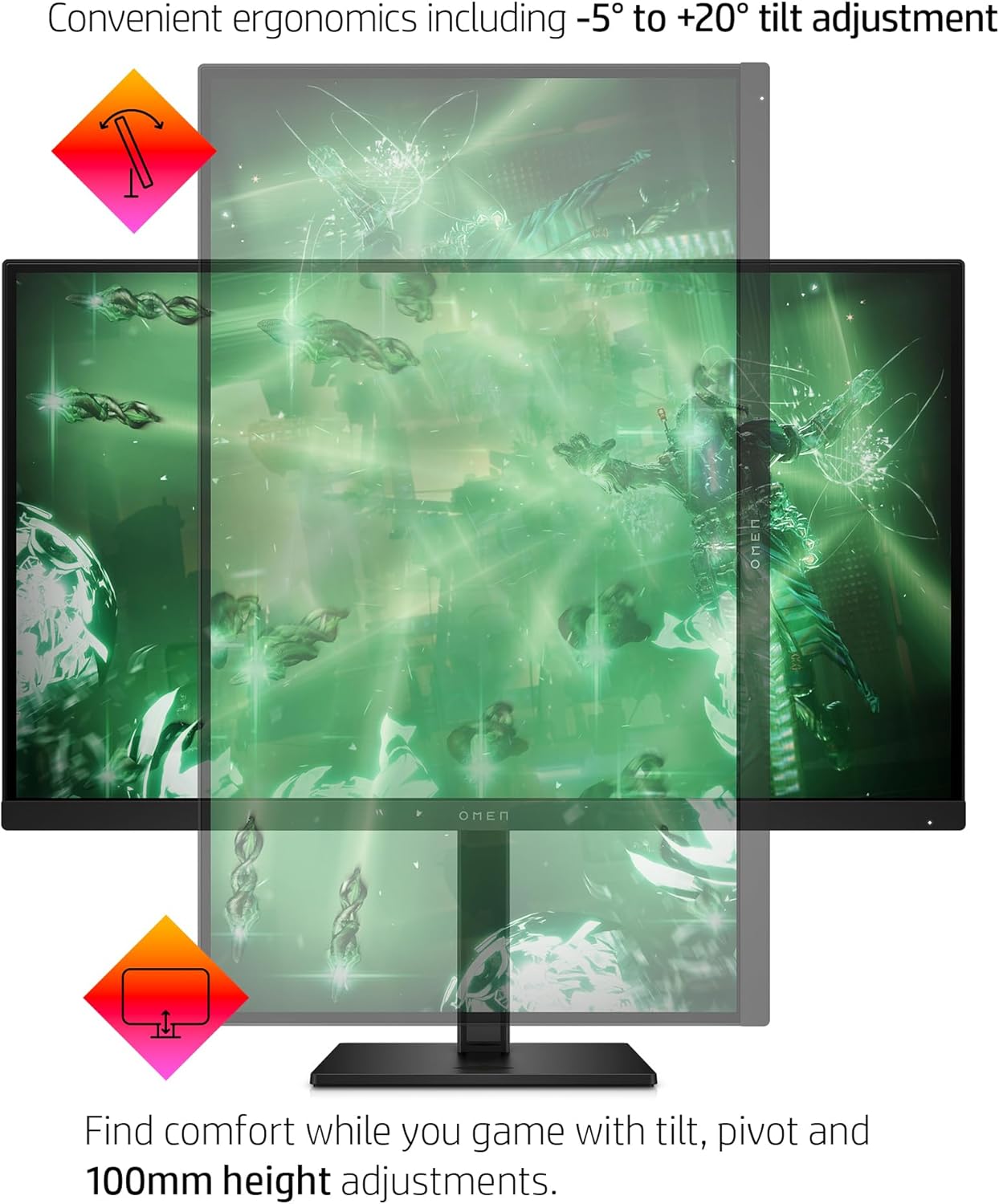 HP OMEN 27Q 27" QHD 165Hz Gaming Monitor