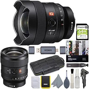 Sony SEL14F18GM SEL24F14GM Holiday Lens Bundle
