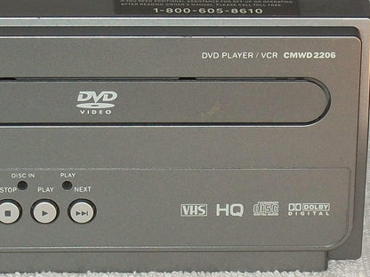 Magnavox MWD2206 DVD/VCR Combination Player Renewed