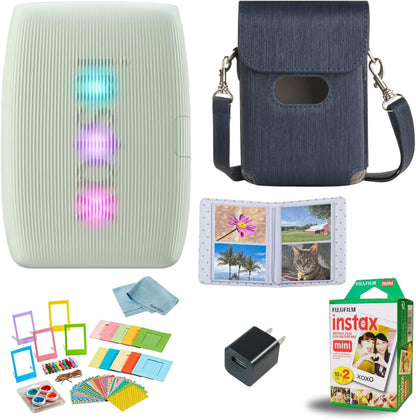 Fujifilm INSTAX Mini Link 3 Smartphone Printer Film Bundle