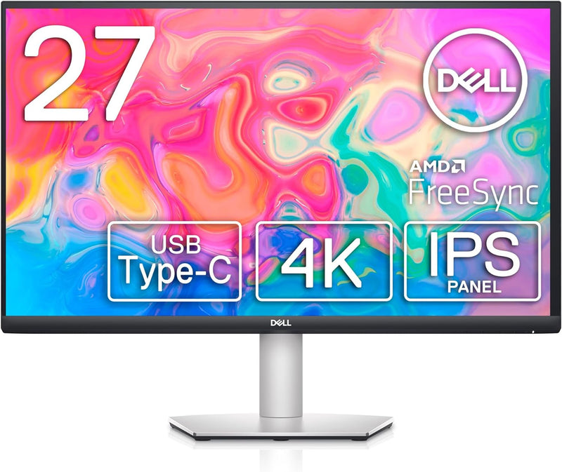 Dell S2722QC 27-inch 4K USB-C Monitor — main product image
