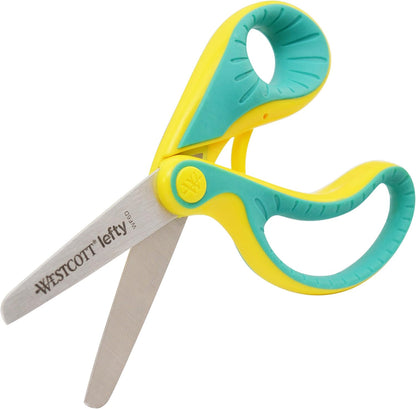 Westcott E-22003 00 Ergo JR. Lefty Kids Scissors - Green