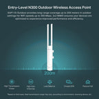 TP-Link EAP110-Outdoor V3 N300 WiFi Access Point