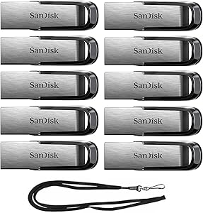 SanDisk SDCZ73-016G Ultra Flair 16GB USB 3.0 Bundle