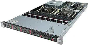 HP 654081-26431 Proliant DL360p G8 3.8TB SSD Server Renewed