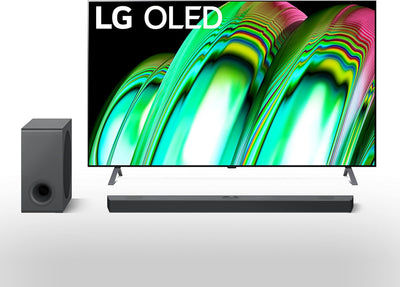 LG A2 Series 55" 4K OLED TV and S90QY Soundbar