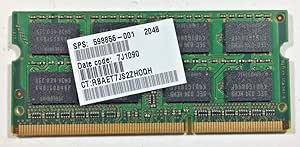 HP DV6-2150US 2GB Memory Module 598856-001 — main product image