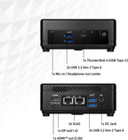 MSI CUBI512M086B Intel i3 Mini PC Barebones WiFi 6E