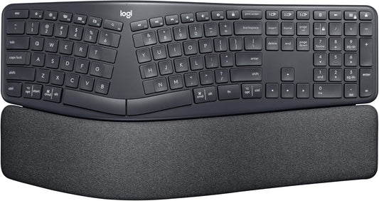 Logitech 920-009166-cr Ergo K860 Wireless Ergonomic Keyboard (Renewed)
