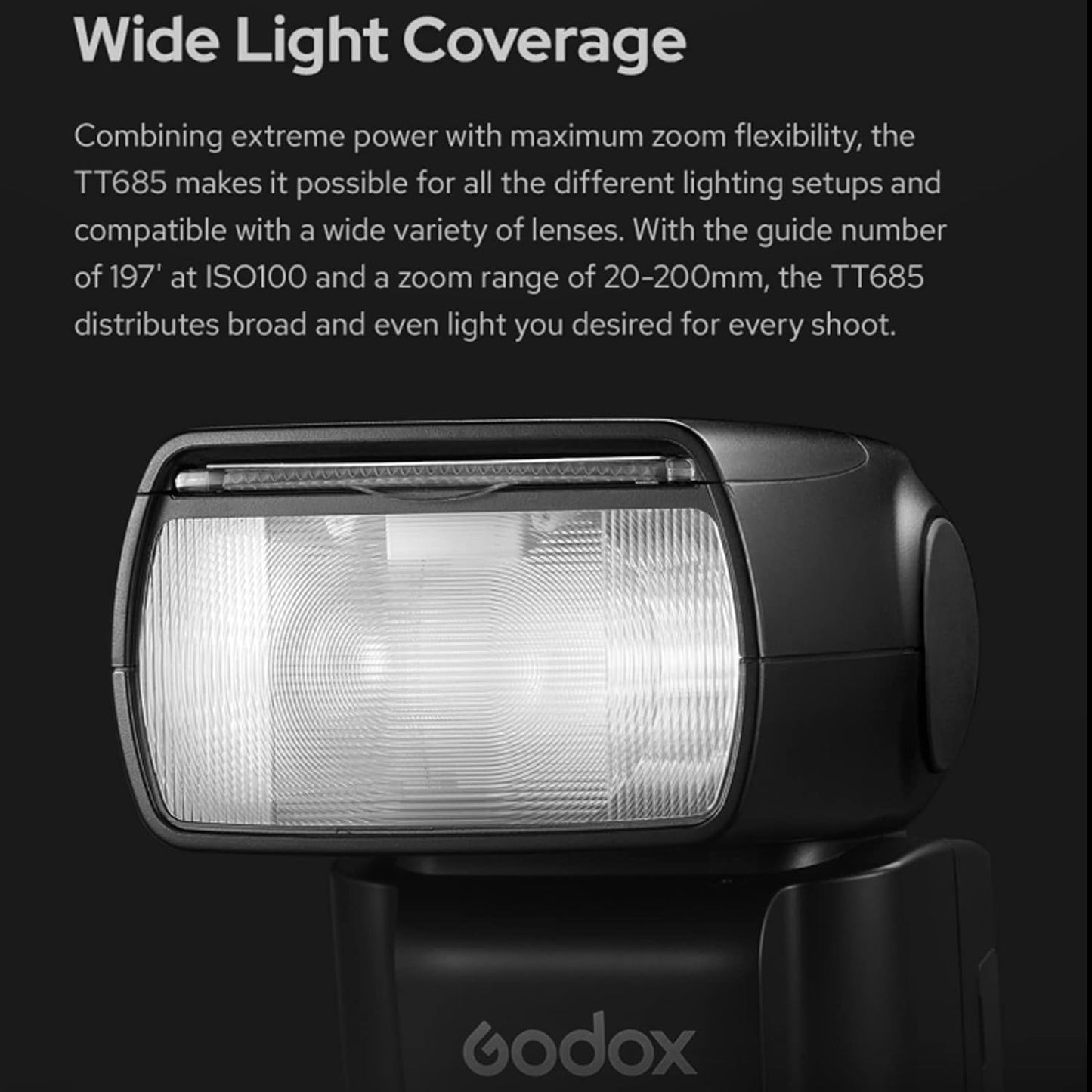 Godox TT685II-F TTL Speedlight Camera Flash for Fuji