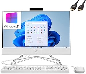 HP 22-dd AIO 21.5" Intel Celeron 1TB SSD Desktop