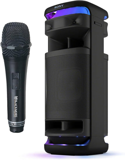 Sony ULT Tower 10 Party Speaker Karaoke Bundle (Black)