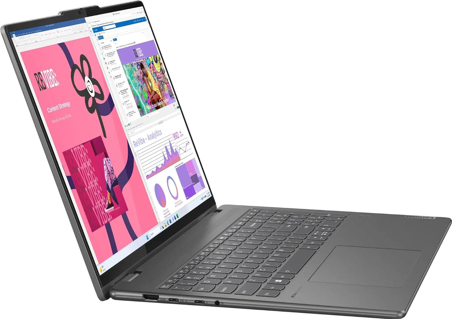 Lenovo Lenovo Yoga 7 16 2-in-1 AI PC - 16-inch Touchscreen Laptop