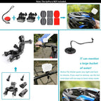 Neewer Action Camera 50-in-1 Accessory Super Clamp Kit