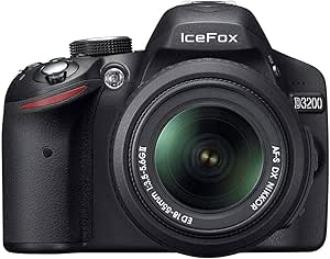 Nikon VBA330K002 D3200 Kit w/ 18-55mm Lens (Black) — main product image