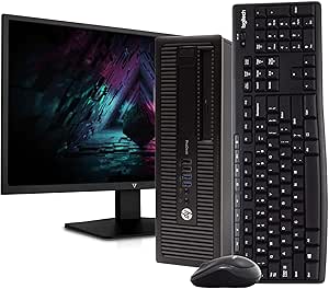 HP ProDesk 600G1 i5 Desktop PC (Renewed)