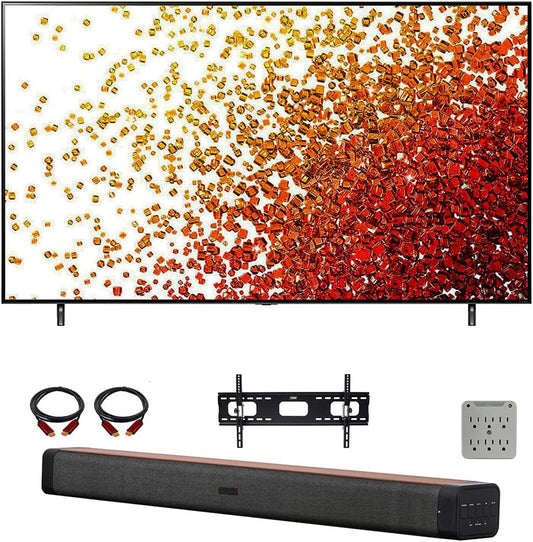 LG E2LG55NANO75UPA 55" NanoCell TV Bundle