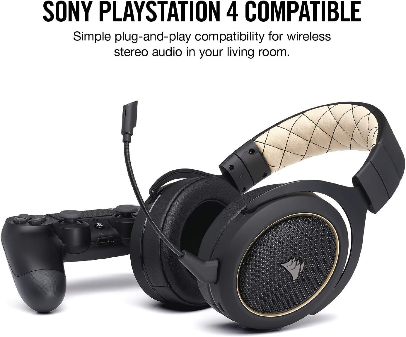 Corsair HS70 Wireless Gaming Headset - Carbon (Renewed)