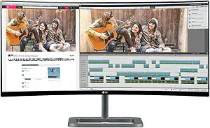 LG 34UC87C 34-Inch UltraWide Curved Monitor