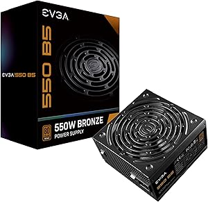 EVGA 220-B5-0550-V1 550W B5 80+ Bronze Modular Power Supply